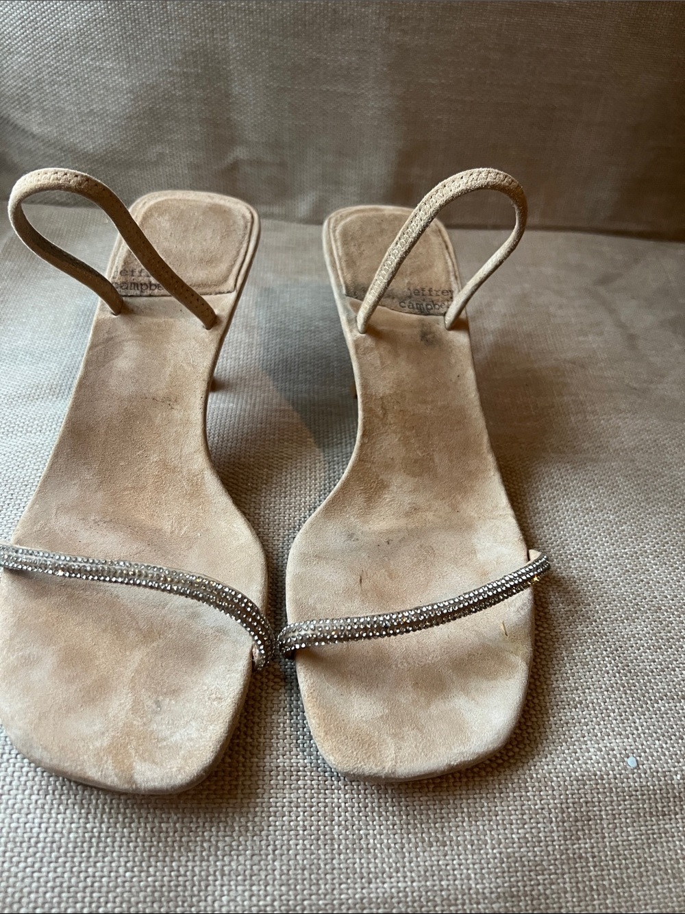Jeffrey Campbell backless heels, size 9